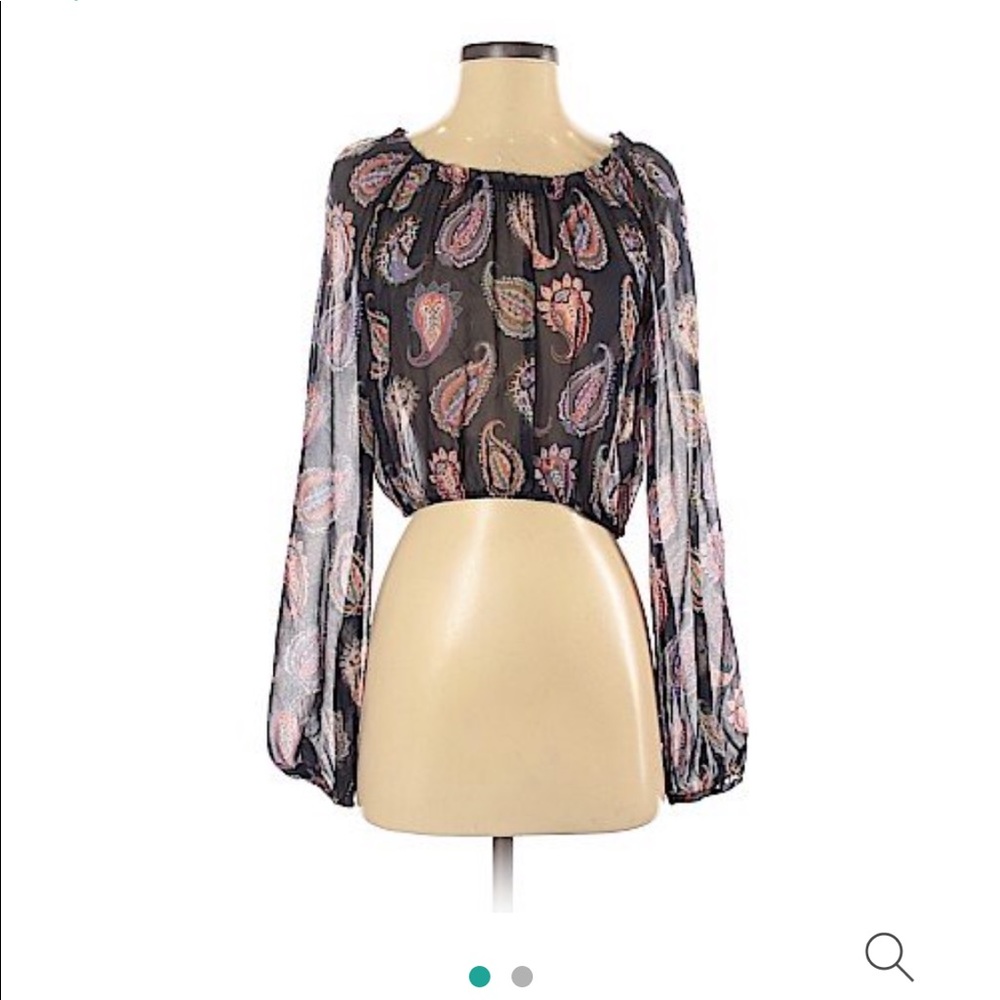NWT Tory Burch paisley shirt
